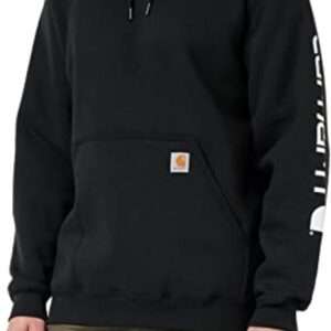 Carhartt Men's Loose Fit Midweight Logo Sleeve Graphic Sweatshirt