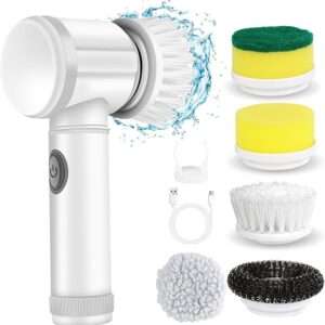 Electric Spin Scrubber Cordless Tub,Shower Tile Scrubber,Floor Scrubber for Cleaning