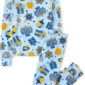 The Children’s Place Family Matching, Christmas and Holiday Pajama Sets, Cotton