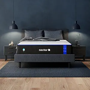 Nectar Queen Mattress 12 Inch - Medium Firm Gel Memory Foam - Cooling Comfort