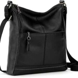 The Sak Lucia Leather Crossbody Purse - Premium Leather Women's Handbag for
