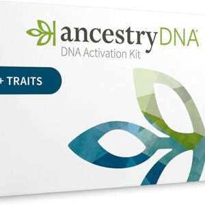 AncestryDNA + Traits Genetic Test Kit: Personalized Genetic Traits, DNA Ethnicity Test