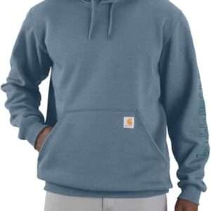 Carhartt Men's Loose Fit Midweight Logo Sleeve Graphic Sweatshirt
