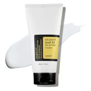 COSRX Snail Mucin 92% Moisturizer, Daily Repair Face Gel Cream Tube Type for Dry