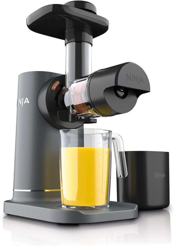 Ninja JC151 NeverClog Cold Press Juicer, Powerful Slow Juicer with Total Pulp