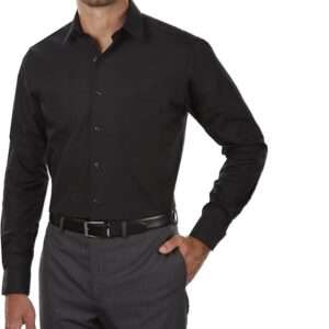 Van Heusen Men's Dress Shirt Regular Fit Poplin Solid