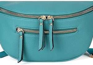 Montana West Crossbody Bags Bum Bag for Women Large Sling Bag with Adjustable