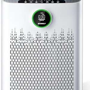 Air Purifiers for Home Large Room, with Smart Mode, PM2.5 Air Quality Display,