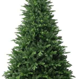 5 FT Artificial Christmas Tree with 1020 PE&PVC Mixed Branch Tips, Unlit Hinged