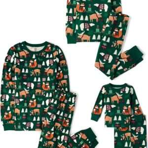The Children’s Place Family Matching, Christmas and Holiday Pajama Sets, Cotton