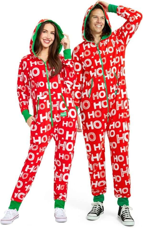 Tipsy Elves Unisex Adult Christmas Onesies Matching Holiday Jumpsuits with
