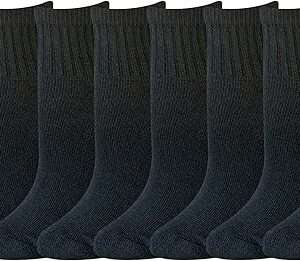 Amazon Essentials Women's Cotton Lightly Cushioned Ankle Socks, 10 Pairs