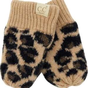Funky Junque Baby Mittens Fleece Lined No Thumb Soft Double Layer Knit Gloves