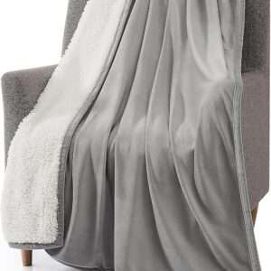 UGG 1465 Bliss Luxurious Oversized All Season Fluffy Throw Blanket Soft Plush Warm