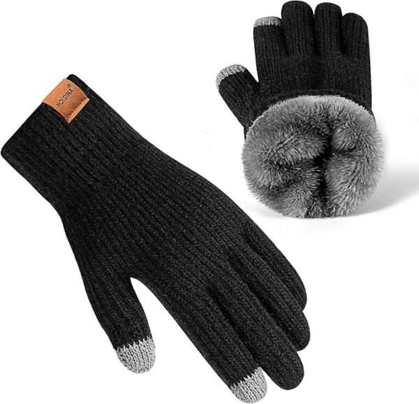 Gloves for Cold Weather Men,Thermal Winter Gloves with Touchscreen Fingers