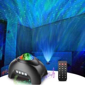 Rossetta Star Projector, Galaxy Projector for Bedroom, LED Night Light Aurora