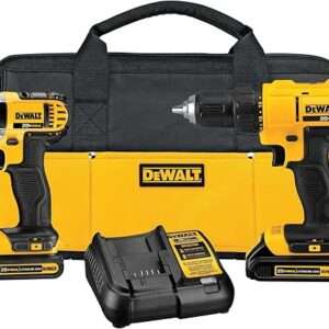 DEWALT 20V MAX Cordless Drill and Impact Driver, Power Tool Combo Kit with
