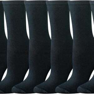 Amazon Essentials Women's Casual Crew Socks, 6 Pairs