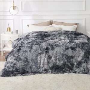 Bedsure Soft King Size Blanket for Bed, Fluffy Fuzzy Large King Blanket for Winter,