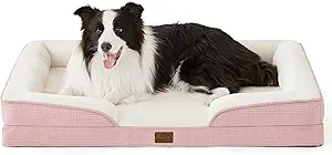 Bedsure Orthopedic Dog Bed for Large Dogs - Big Washable Dog Sofa Beds Large