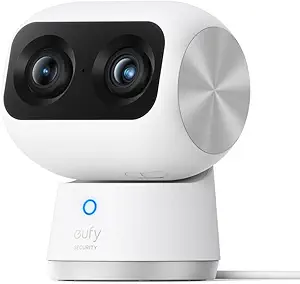 eufy Security Indoor Cam S350, Dual Cameras, 4K UHD Security Camera