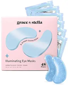 grace & stella Award Winning Under Eye Mask Reduce Dark Circles
