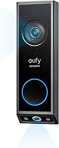 eufy Security Video Doorbell E340 (Battery Powered), Dual Cameras