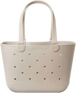 Simple Modern Beach Bag Rubber Tote | Waterproof Large Tote Bag