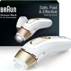 Braun IPL at Home Laser Hair Removal for Women and Men, Silk Expert Pro 5 PL5137