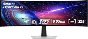 SAMSUNG 49" Odyssey QD-OLED (G93SC) Series Curved Gaming