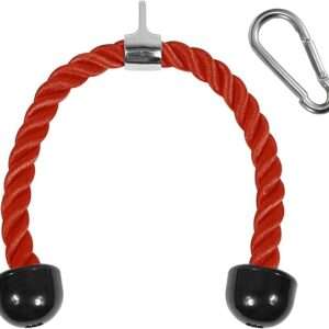 Yes4All Deluxe Tricep Rope Cable Attachment, 27 & 36 inch with 4 Colors, Exercise Machine
