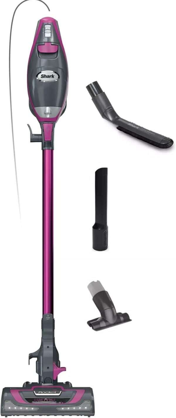 Shark HV371 Rocket Pro DLX Corded Stick, Removable Hand Vacuum, Advanced