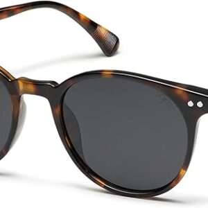 SOJOS Small Round Classic Polarized Sunglasses for Women Men Vintage Style UV400 Lens SJ2113