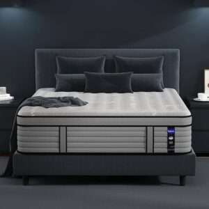 DIFAME Queen Size Mattress, 12 Inch Gel Memory Foam Hybrid Firm Queen