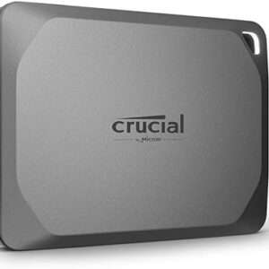 Crucial X9 Pro 4TB Portable SSD – Up to 1050MB/s Read/Write, USB 3.2 – External