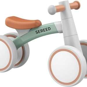SEREED Baby Balance Bike for 1 Year Old Boys Girls 12-24 Month Toddler