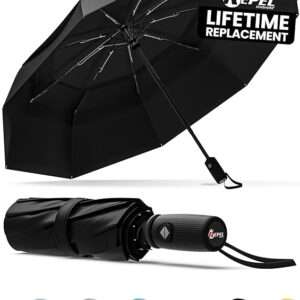 Repel Umbrella Windproof Travel Umbrellas for Rain - Easy Auto Open