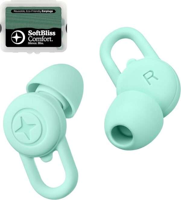 Ear Plugs for Sleeping – Not Earbuds, Super Soft Sleep Earplugs, Reusable, Reduce