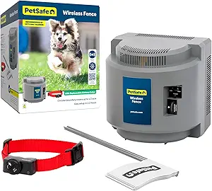 PetSafe Original Wireless Electric Fence for Dogs, Portable for Travel Covers Up