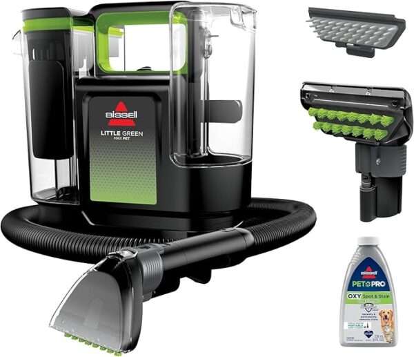 BISSELL® Little Green® Max Pet Portable Carpet and Upholstery Deep Cleaner,