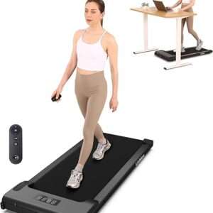Walking Pad Under Desk Treadmill, Portable Small Treadmills for Home and Office, 2.5