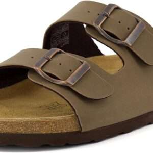 CUSHIONAIRE Lane Cork Footbed Sandals for Women –