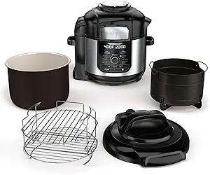 Ninja FD401 LP3 Foodi 12-in-1 Deluxe XL 8 qt. Pressure Cooker & Air Fryer