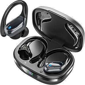 Wireless Earbuds Bluetooth Headphones 80hrs Playback Ear Buds Power Display