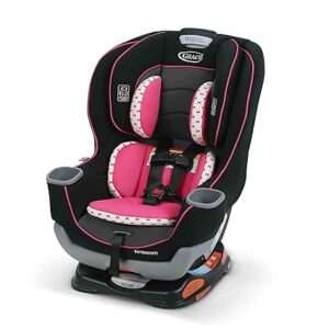 Graco Extend2Fit Kenzie, 2-in-1 Convertible Car Seat for Infants to Toddlers with
