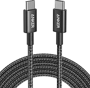 Anker USB C to USB C Cable, Type C Charging Cord Fast Charge(10FT,100W)