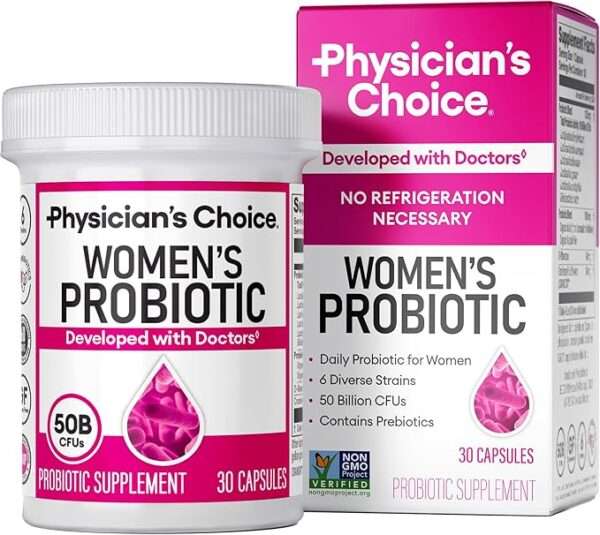 Physician's CHOICE Probiotics for Women - PH Balance, Digestive, UT, & Feminine