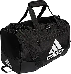 adidas Unisex Defender 4.0 Gym Duffel Bag for Men and Women, Black
