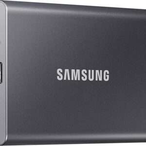 SAMSUNG T7 Portable SSD, 2TB External Solid State Drive, Speeds Up to 1,050MB/s