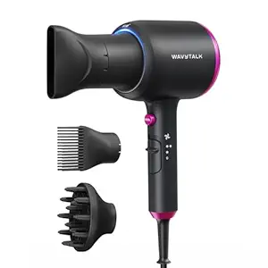 Wavytalk Hair Dryer with Diffuser, Blown Away Ionic Hair Dryer for Curly